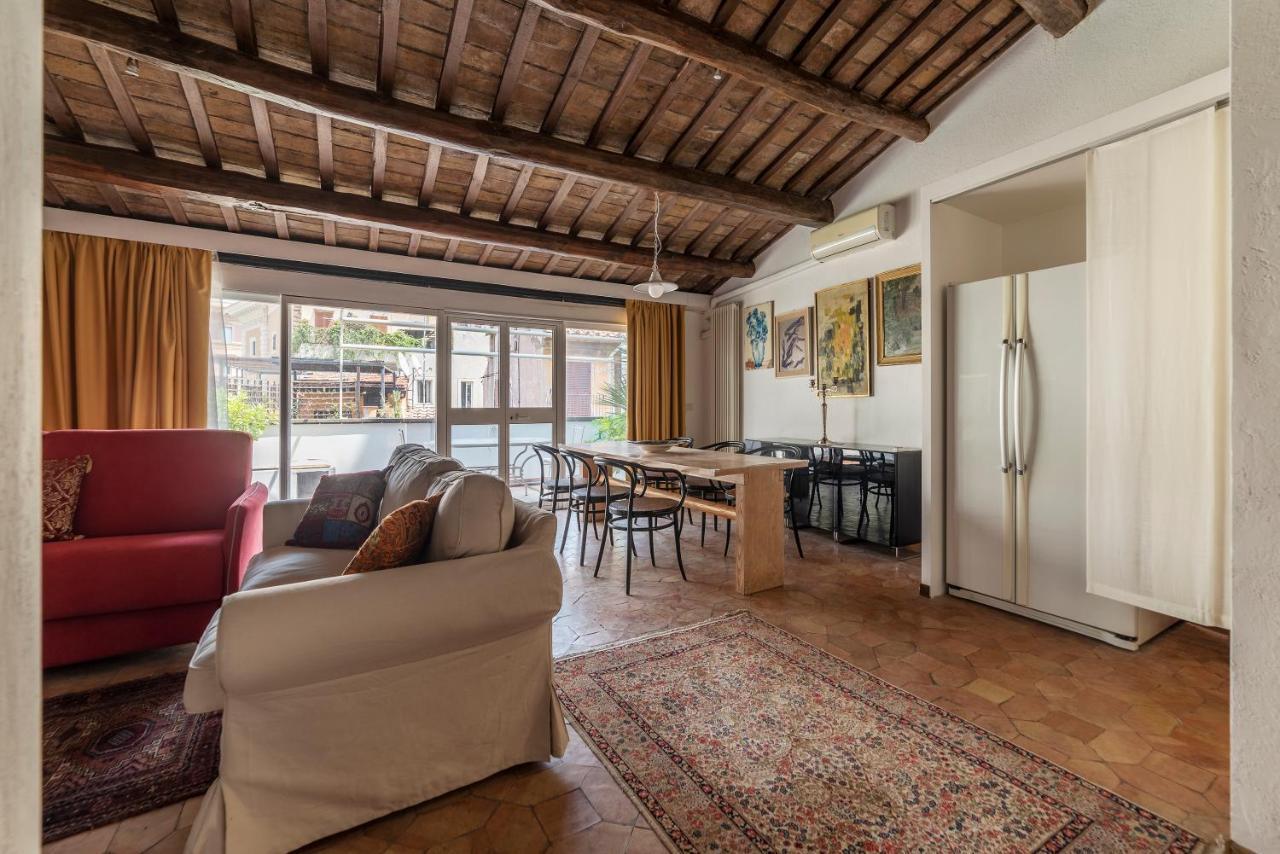 Banchi Vecchi Apartment With Terrace Rome Luaran gambar