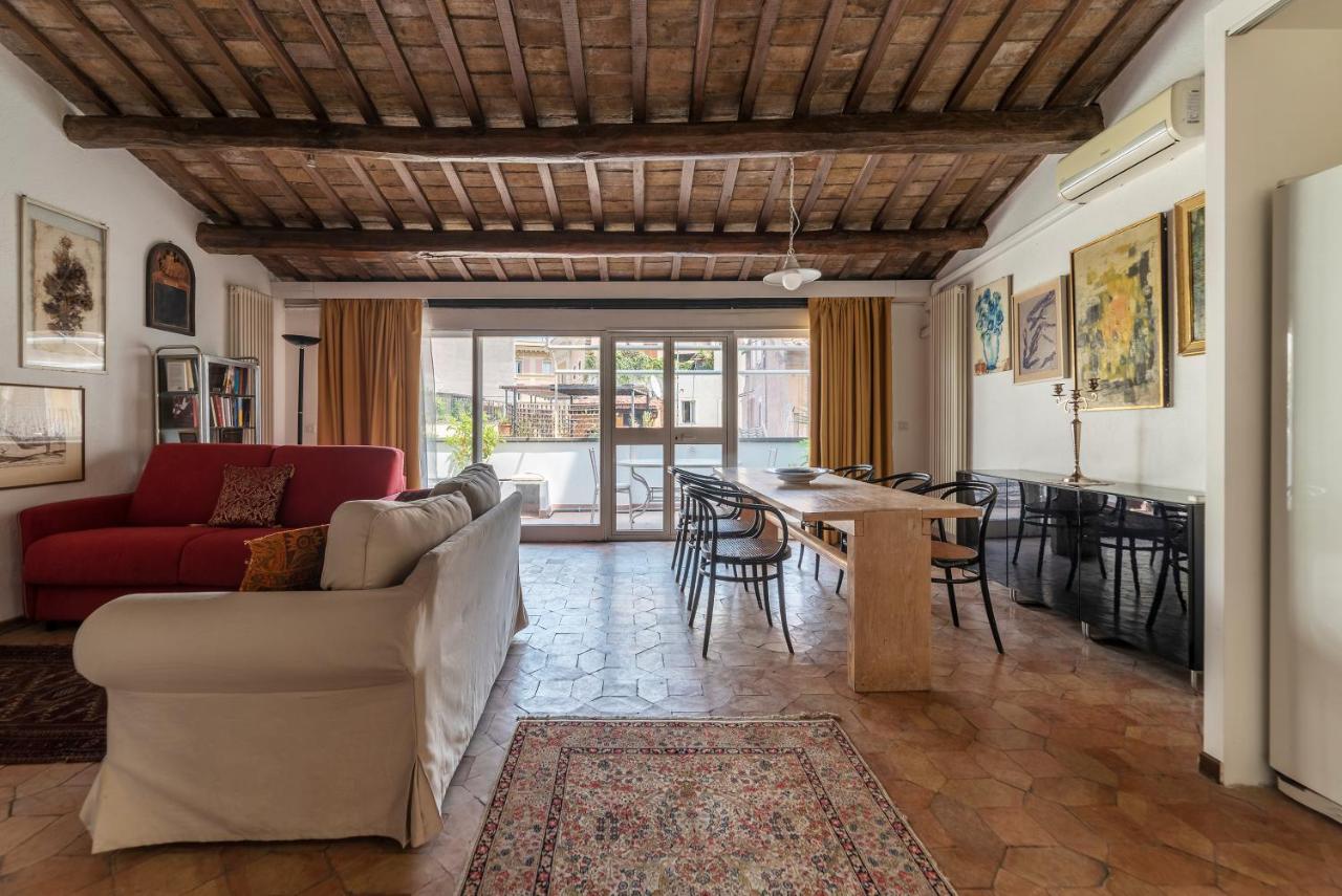 Banchi Vecchi Apartment With Terrace Rome Luaran gambar
